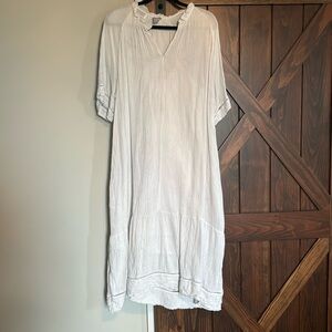 Chico’s gauze maxi dress size 3